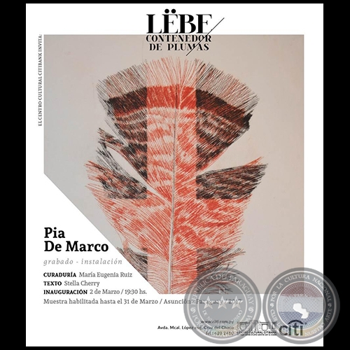 LBE  Contenedor de Plumas - Artista: Pa De Marco - Jueves 2 de Marzo de 2017